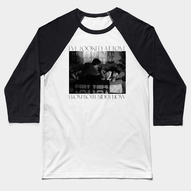 Both Sides Now/ A Weekend in the Country Baseball T-Shirt by Dawsons Critique Podcast 